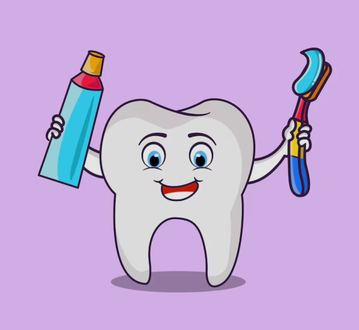 Kids Toothpaste & Toothbrush